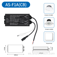 Batería de carga de litio de emergencia LED de larga duración